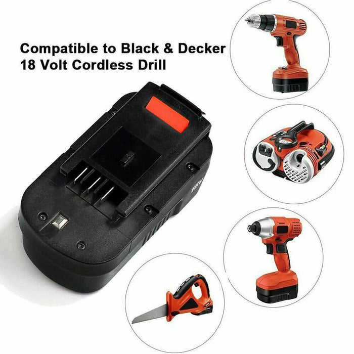 Electric Power Tool Battery Replaces Black & Decker HPB18, A1718, A18,  244760-00 - 4000 mAh, 18 V, Li-ion