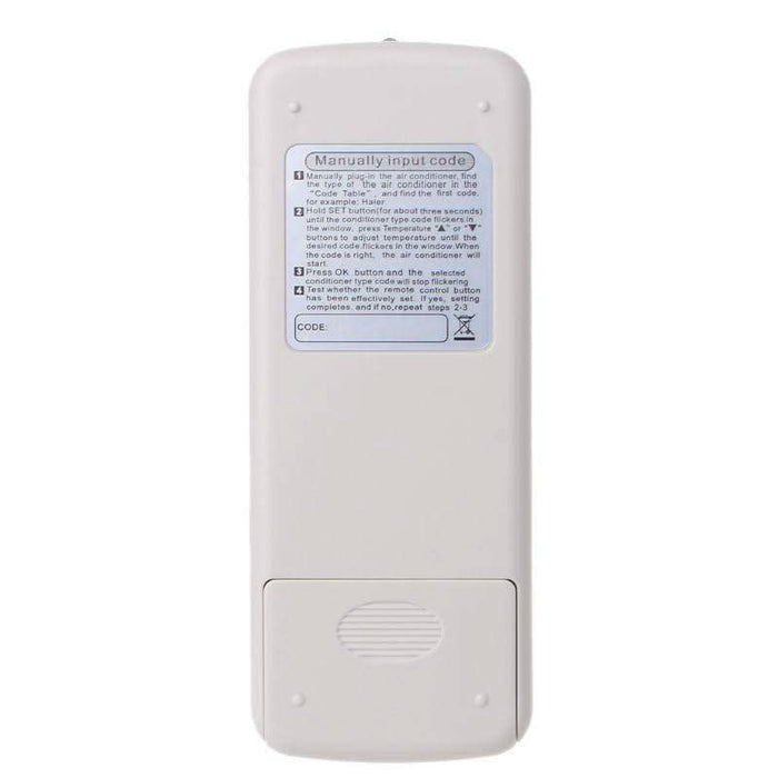 K-100ES Universal Air Conditioner Remote Control for Most Air Conditioning Kit - Battery Mate