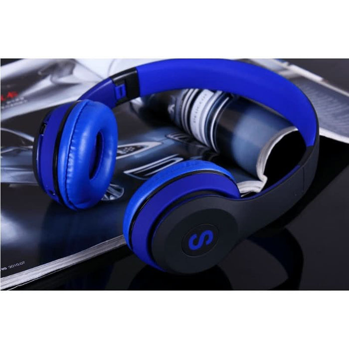 Kids Bluetooth Matte Touch Bass Stereo Wireless Headphone Headset + Mic & FM - Battery Mate