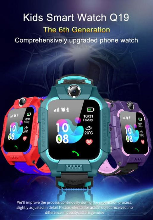 Kids Tracker Smart Watch Phone GSM SIM Alarm Camera SOS Call for Boys Girls Gift - Battery Mate