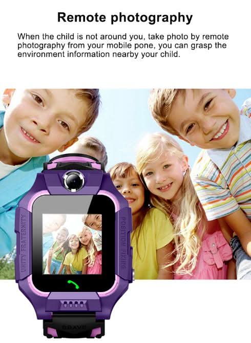 Kids Tracker Smart Watch Phone GSM SIM Alarm Camera SOS Call for Boys Girls Gift - Battery Mate