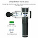 LCD Massage Gun with Powerful 6 Heads Percussion Vibration Muscle Therapy Deep Tissue - Battery Mate