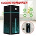 LED Air Humidifier Aroma Aromatherapy Diffuser Essential Oil Ultrasonic Purifier - Battery Mate