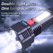 LED Super Bright Flashlight, Rechargeable Outdoor Multi-Functional Waterproof Led - Battery Mate