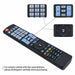 LG TV Compatible Remote Control For Years 2000-2020 All Smart 3D HDTV LED LCD - Battery Mate