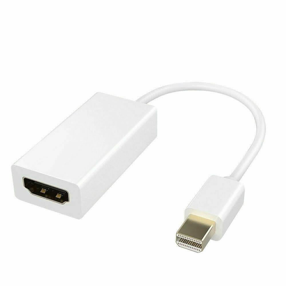 Mini Display Port DP Thunderbolt to HDMI Adapter for MacBook Pro Air ...
