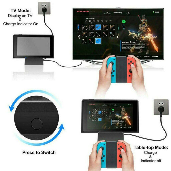 Mini Portable Dock Base HDMI TV Display Switch Dock Station for Nintendo Switch - Battery Mate