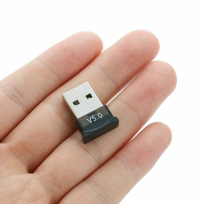 Mini Wireless USB Bluetooth V5.0 Dongle Adapter For Windows 7 8 10 11 PC Laptop Mac - Battery Mate