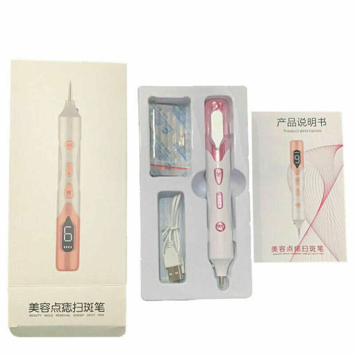 Mole Removal Pen Portable Skin Tag Repair Kit Face Care Skin Removal Freckle Wart dark Spot Remover - Battery Mate