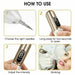 Mole Removal Pen Portable Skin Tag Repair Kit Face Care Skin Removal Freckle Wart dark Spot Remover - Battery Mate