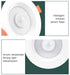 Motion Sensor LED Downlights Recessed 10W 85-265V LED Auto Lamp Smart LED Downlight Corridor Indoor Lighting - Battery Mate
