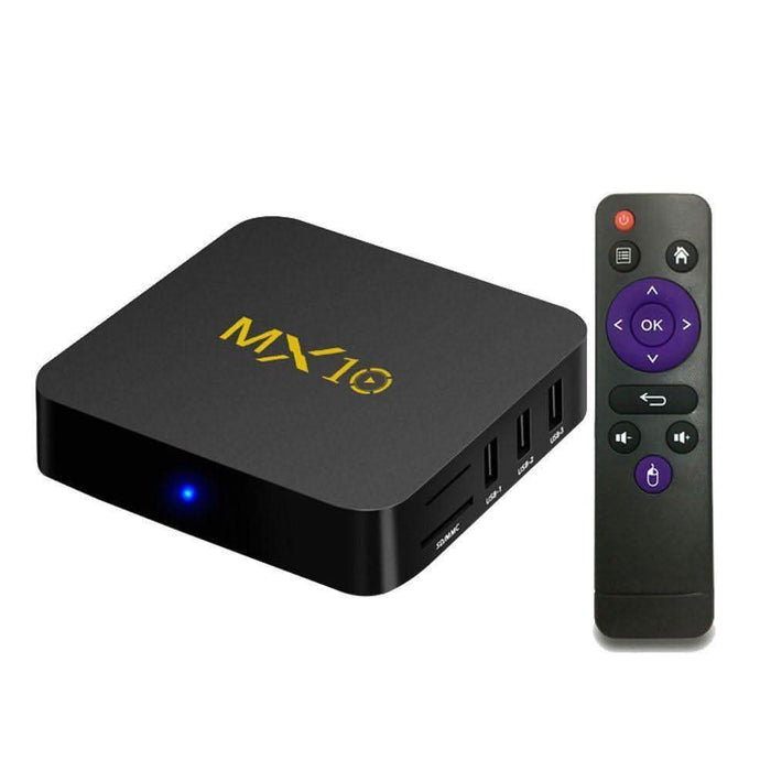 MX10 Android 9.1 Smart TV BOX 4GB+32GB Quad-core 4Ki Player AU - Battery Mate