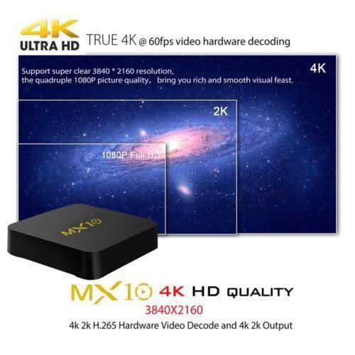 MX10 Android 9.1 Smart TV BOX 4GB+32GB Quad-core 4Ki Player AU - Battery Mate