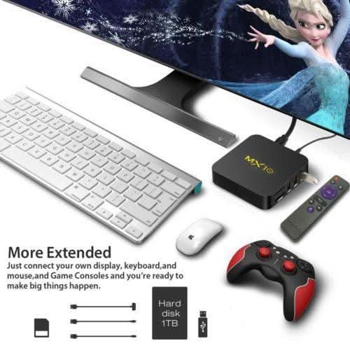 MX10 Android 9.1 Smart TV BOX 4GB+32GB Quad-core 4Ki Player AU - Battery Mate