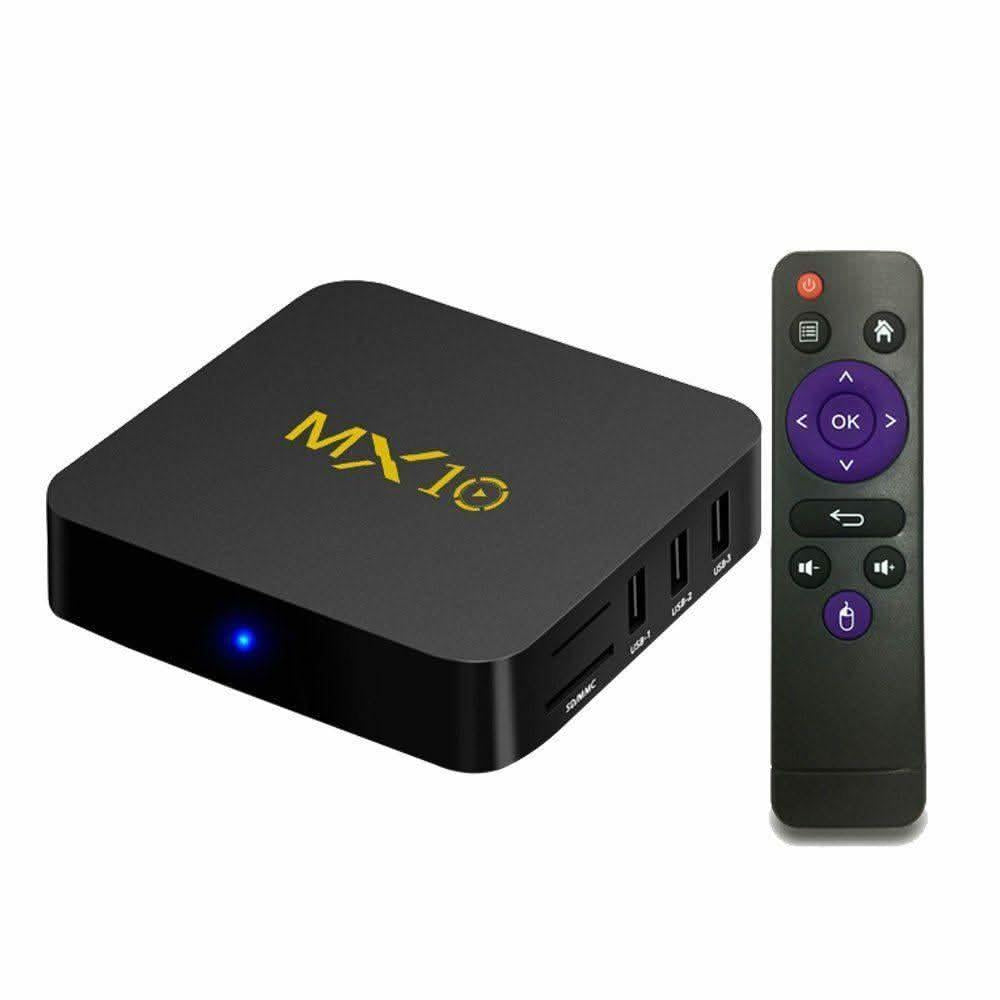 TV BOX 1TB MX10 PRO 10K Ultra HD Android SET-TOP Box Quad