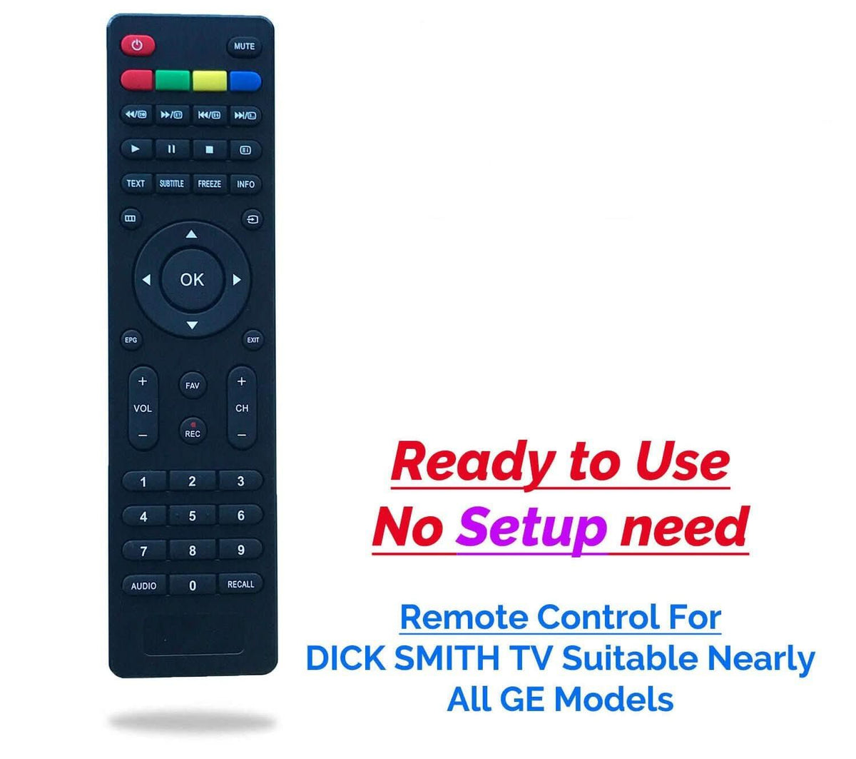 Dick Smith TV compatible remote Control LCD DSE Multiple Model GE ...