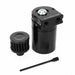 Oil Catch Can Breather Universal Baffled Diesel Reservoir Tank Petrol Filter Kit - Battery Mate