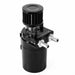 Oil Catch Can Breather Universal Baffled Diesel Reservoir Tank Petrol Filter Kit - Battery Mate
