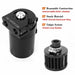 Oil Catch Can Breather Universal Baffled Diesel Reservoir Tank Petrol Filter Kit - Battery Mate