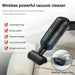 Portable Car Vacuum Cleaner Strong Suction Cordless Handheld Rechargeable - Battery Mate