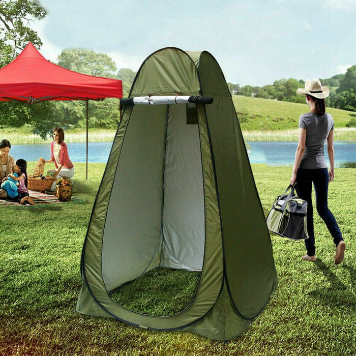 Portable Pop Up Outdoor Camping Shower Tent Toilet Privacy Change Room - Battery Mate