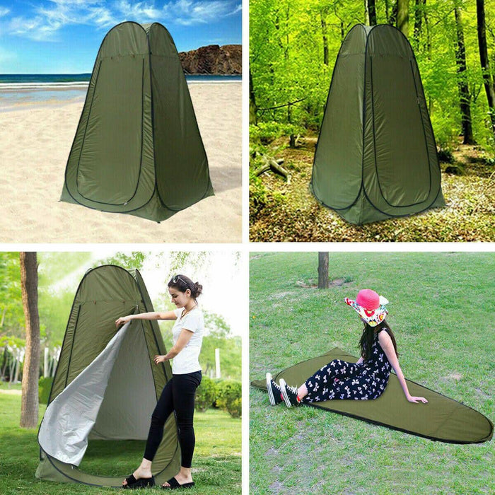 Portable Pop Up Outdoor Camping Shower Tent Toilet Privacy Change Room - Battery Mate