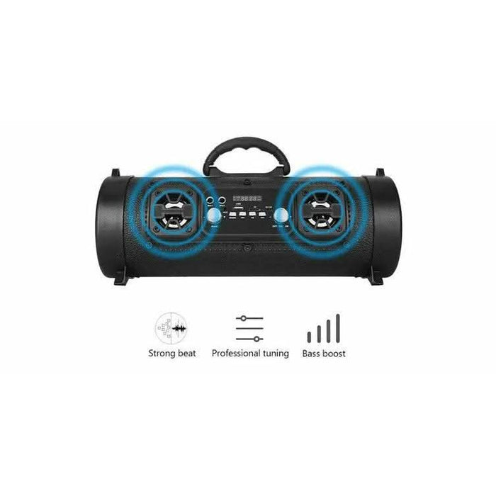 Portable Wireless Bluetooth Speakers Stereo Bass USB/TF/ Radio Outdoor Subwoofer - Battery Mate