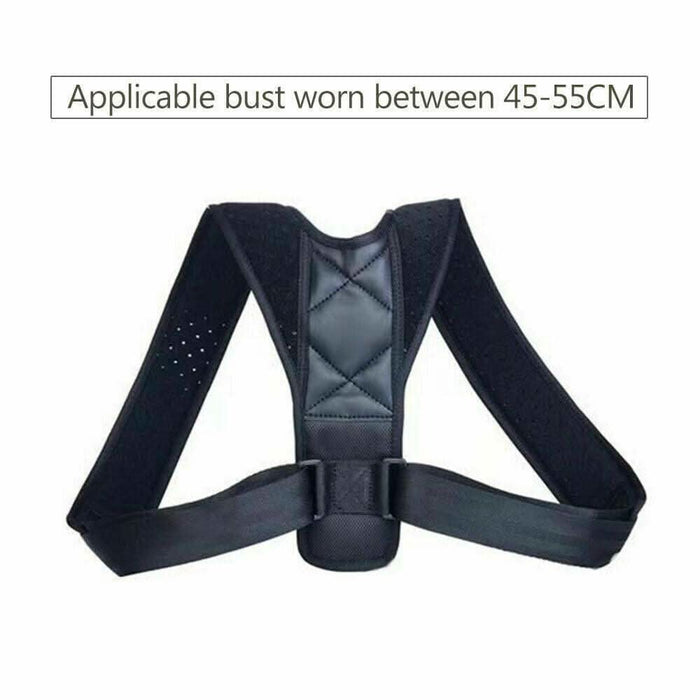 Posture Corrector Women Men Back Shoulder Brace Support Clavicle Strap - Battery Mate