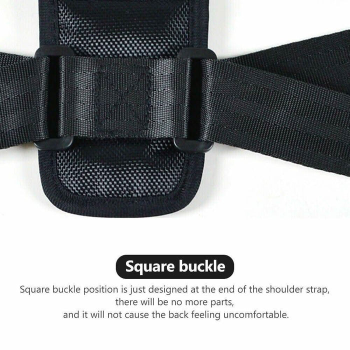 Posture Corrector Women Men Back Shoulder Brace Support Clavicle Strap - Battery Mate