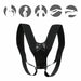 Posture Corrector Women Men Back Shoulder Brace Support Clavicle Strap - Battery Mate