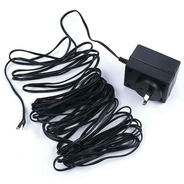 Power Supply Adapter Transformer Charger For Ring Video Doorbell 10M Long Cable - Battery Mate