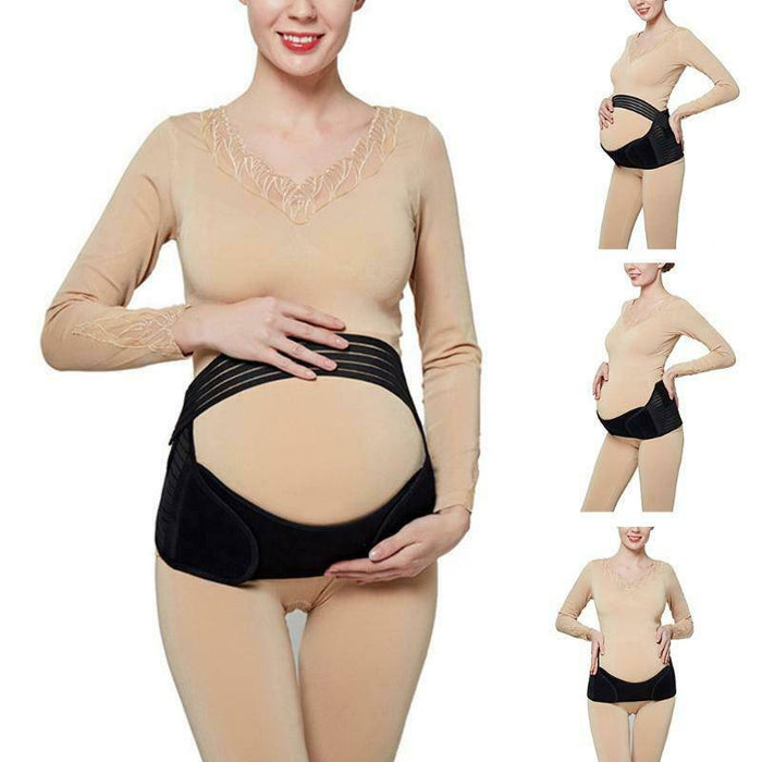 Pregnancy Belly Support Band Pelvic Pain Relief Adjustable Brace Maternity Belt - Battery Mate