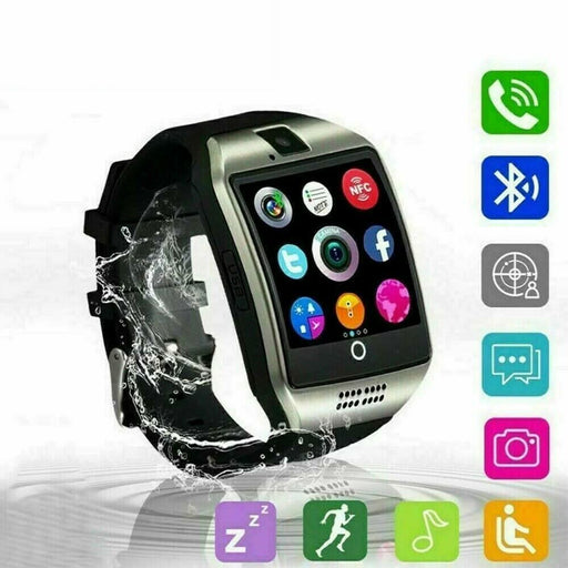 Q18 Smart Watch Bluetooth Smartwatch Compatible with All Mobile Phones for Boys - Battery Mate