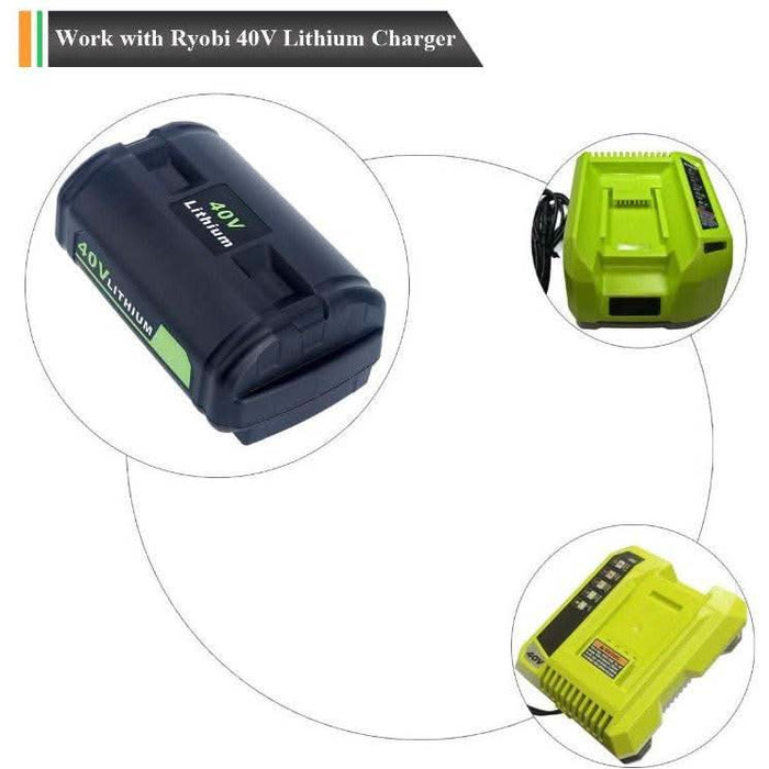 Replacement Battery For Ryobi 36V RLM36X40H40 RLM36X40H50
