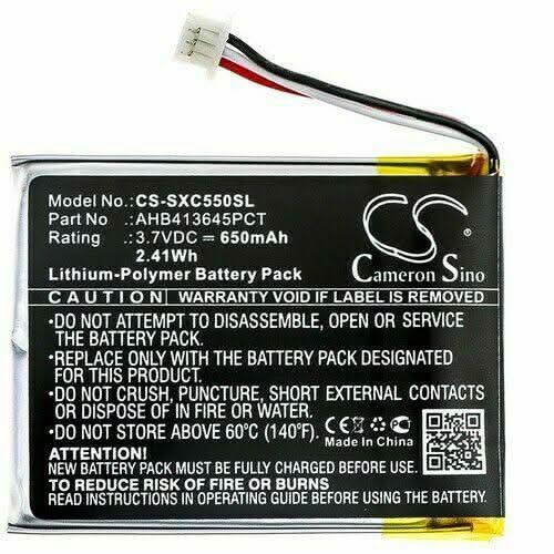 Replacement Battery for Sennheiser PXC550 Wireless Headphone Part