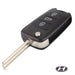 Replacement remote Flip car key shell suitable for HYUNDAI i20 i30 i35 - Battery Mate