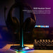 RGB Earphone Gaming Headset Holder Hanger Headphone Stand with 3.5mm 2 USB Ports - Battery Mate