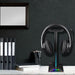 RGB Earphone Gaming Headset Holder Hanger Headphone Stand with 3.5mm 2 USB Ports - Battery Mate