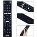 RMT-TX300E RMTTX300E 1-493-314-11 TV Remote Control Compatible with Sony BRAVIA TV KDL32W660E KDL40W660E KDL49W660E KD43X7000E KD49X7000E KD55X7000E - Battery Mate