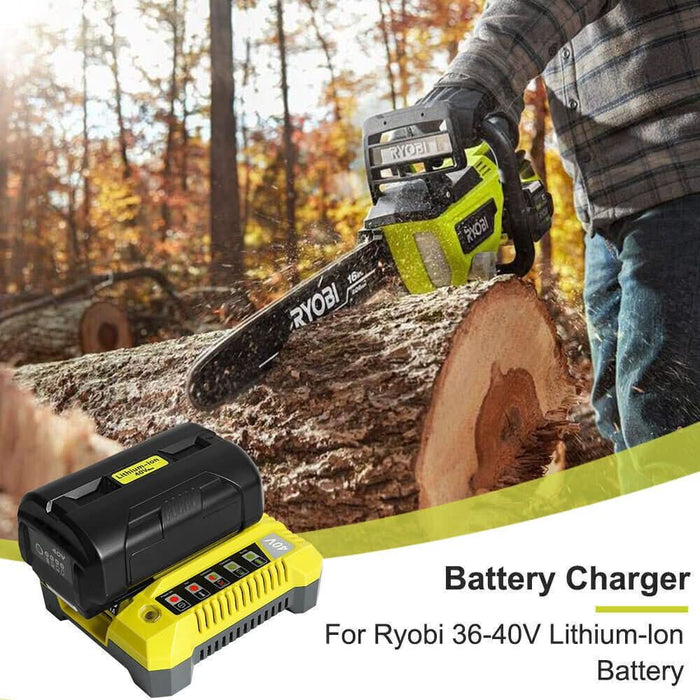 Ryobi 36V & 40V compatible Battery Charger BPL3626 BPL3626D BPL3640 BPL3640D BPL3626 - Battery Mate