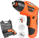 Smart Cordless Rechargeable Screw driver | 45 Pcs Set - Battery Mate