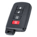 Smart Remote Key Shell Case Fob for Toyota Avalon Camry Corolla RAV4 HYQ14FBA - Battery Mate