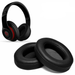 Soft Replacement Ear Pads for Beats by Dr. Dre Studio 2.0 3.0 Wired & Wireless | Black - Battery Mate