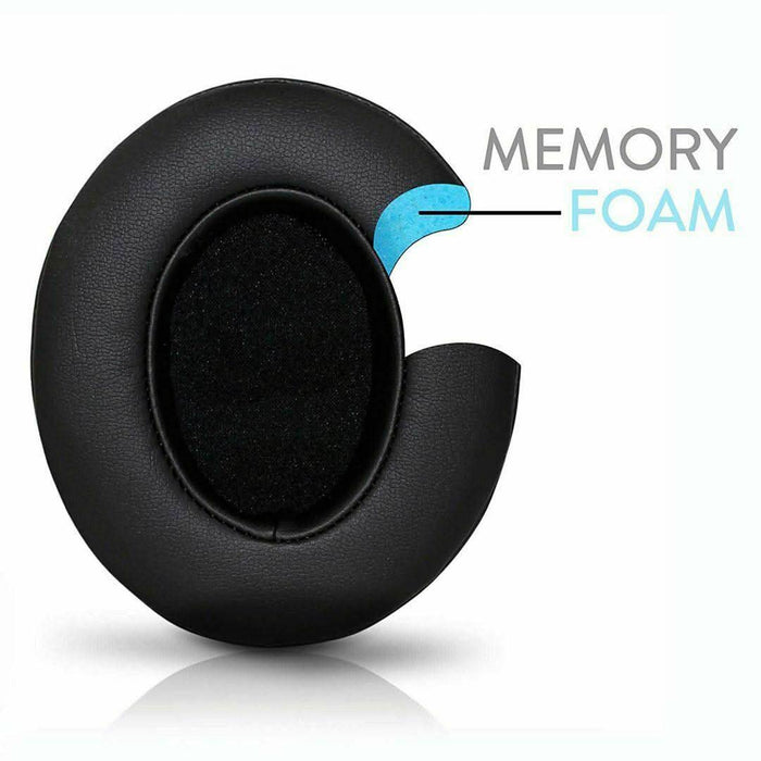 Soft Replacement Ear Pads for Beats by Dr. Dre Studio 2.0 3.0 Wired Wireless | Red - Battery Mate