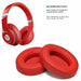 Soft Replacement Ear Pads for Beats by Dr. Dre Studio 2.0 3.0 Wired Wireless | Red - Battery Mate