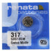 SR62 / SR516 / 317 Renata Silver Oxide Battery - Battery Mate