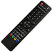 TEAC Compatible 0118020315 TV Remote Control LCDV2656HDR LCDV3256HDR LCDV2681FHD LCD AU - Battery Mate