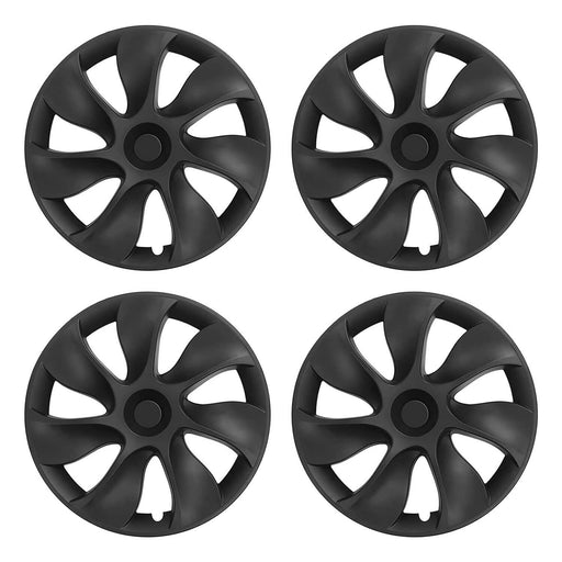 Tesla Model Y Wheel Cover Caps 19 Inch Rim Hubcap Hub Cap Set of 4 | Tavice Turbine Style - Battery Mate