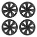 Tesla Model Y Wheel Cover Caps 19 Inch Rim Hubcap Hub Cap Set of 4 | Tavice Turbine Style - Battery Mate