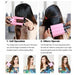 Triple 3 Barrel Ceramic Hair Curler Curling Iron Salon Styler Crimper Waver Hot [25mm] - Battery Mate